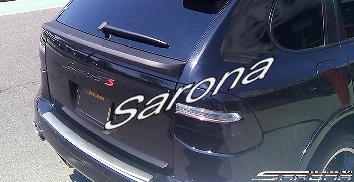 Custom Porsche Cayenne  SUV/SAV/Crossover Trunk Wing (2008 - 2010) - $390.00 (Part #PR-015-TW)